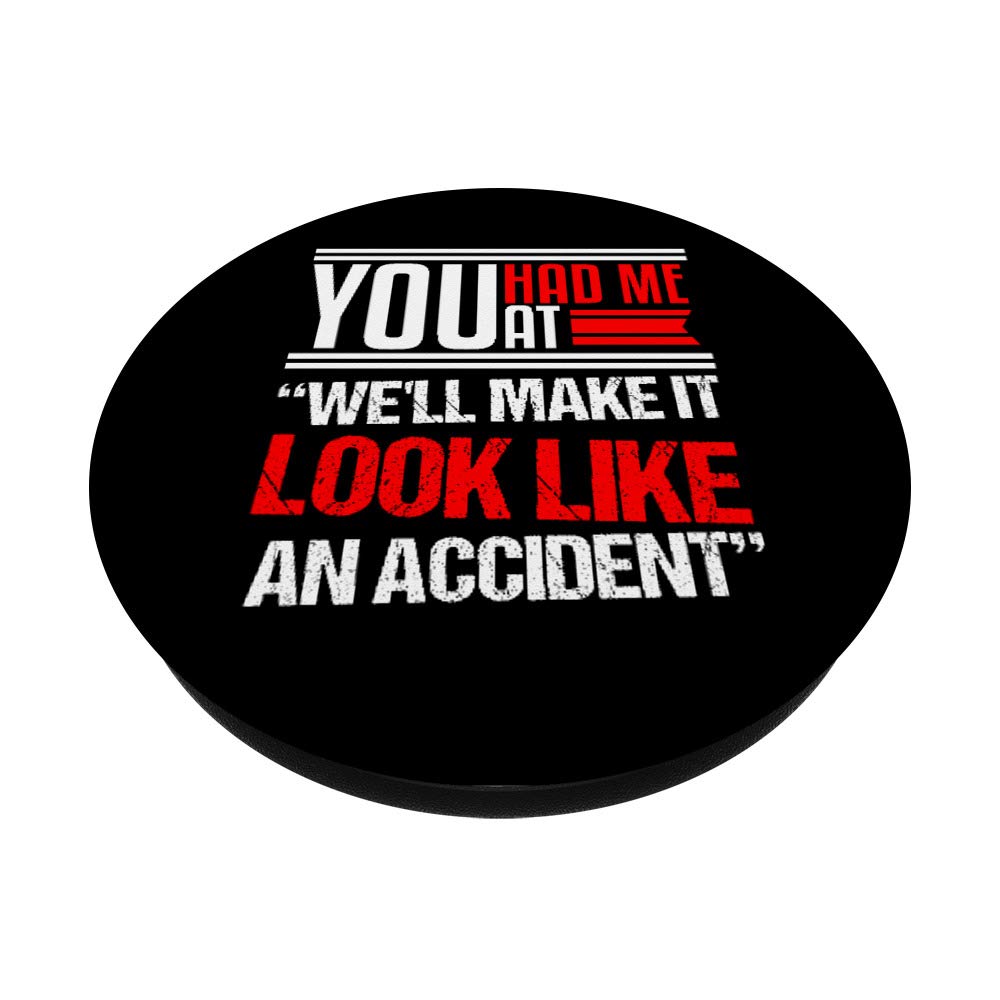 True Crime Fan Novelty PopSockets Swappable PopGrip - Perfect for Phone Cases, Laptops & Crime Podcast Lovers