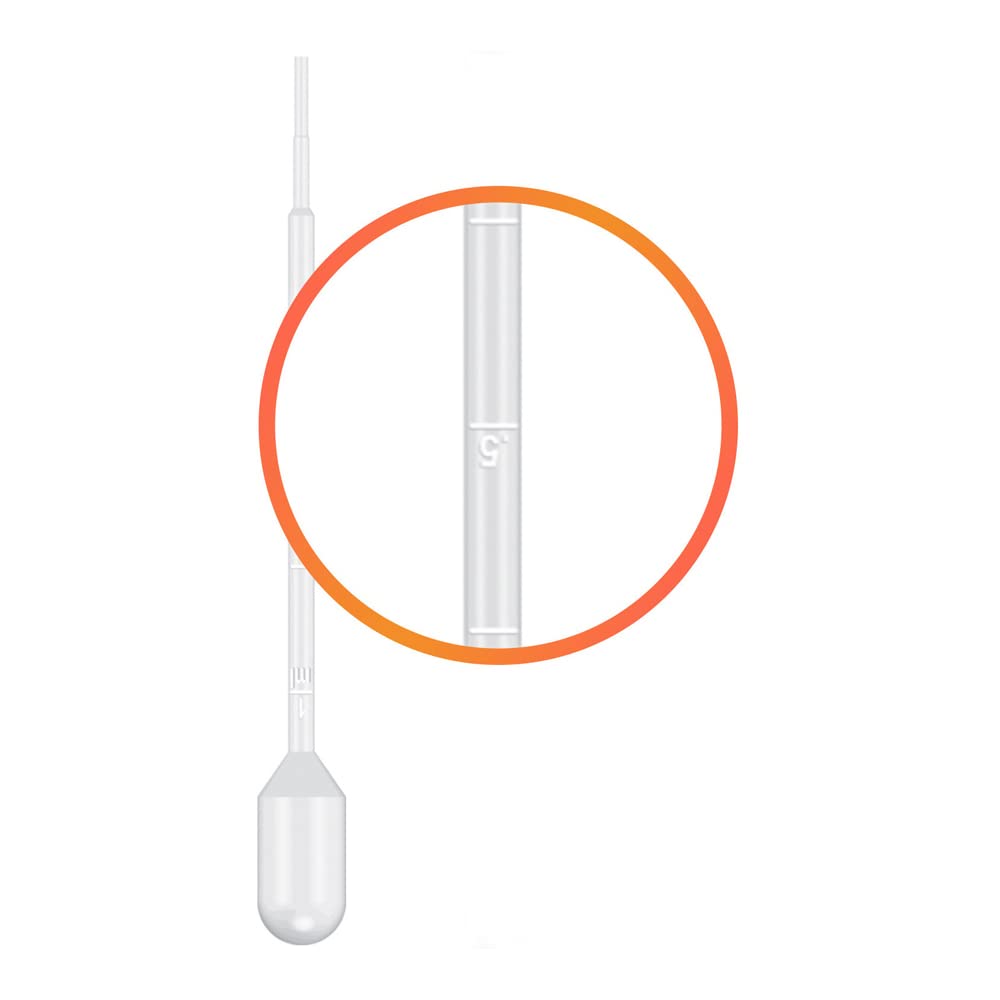 Simport Dropette P200-30 LDPE Disposable Transfer Graduated Pipette - 3ml Capacity, 13.8cm Length - Pack of 5000 - Ideal for Lab Experiments, Medical Use & Science Education