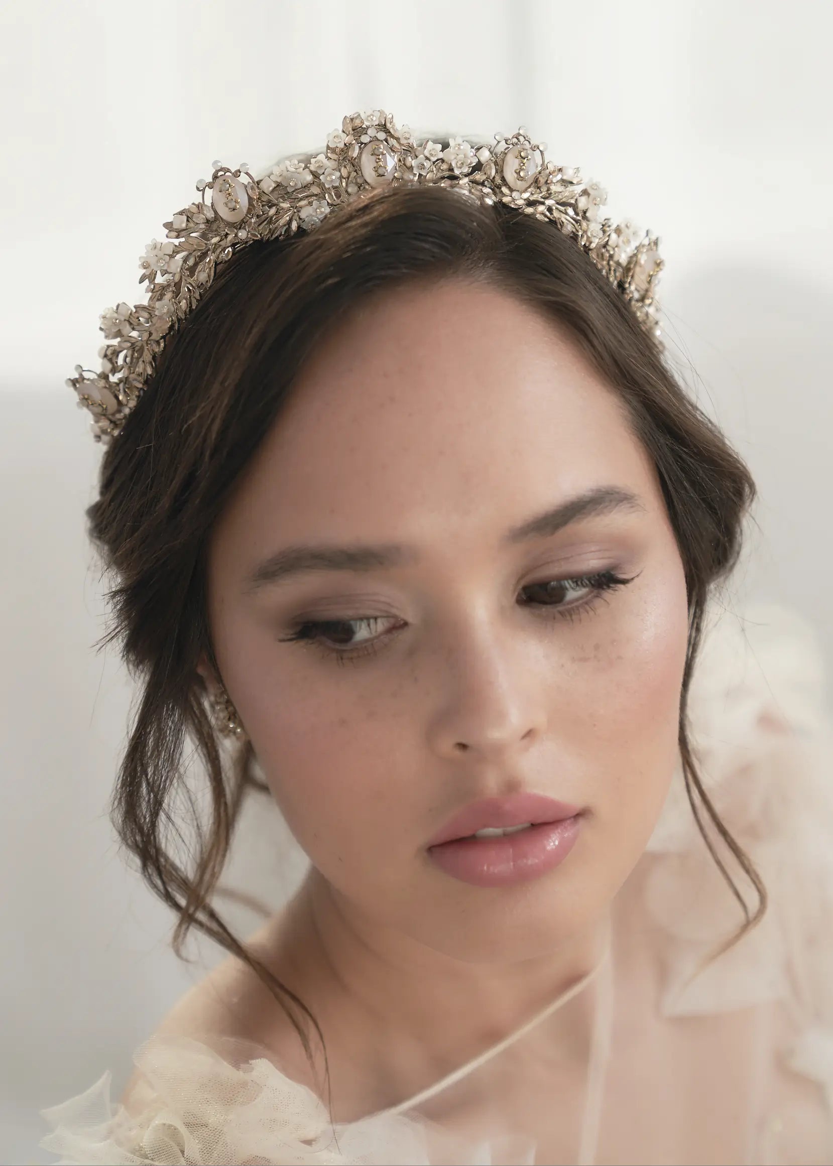 Stephanie Crown - Elegant & Stylish Women's Tiara for Weddings, Prom, Pageants & Special Occasions | Perfect Bridal Accessory & Princess Crown for Girls
