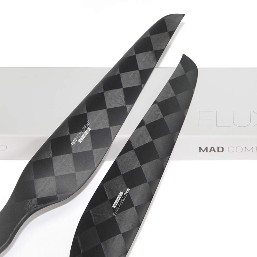 Upgraded Ultralight Carbon Fiber Propeller 29x9.6in for DJI Drone, Multirotor, Quadcopter, Hexacopter - Fluxer CB2 Prop-D10-D20 (M3X4) - High Performance RC DIY Hobby Rig - Perfect for Aerial Photography, Racing, and FPV Flying