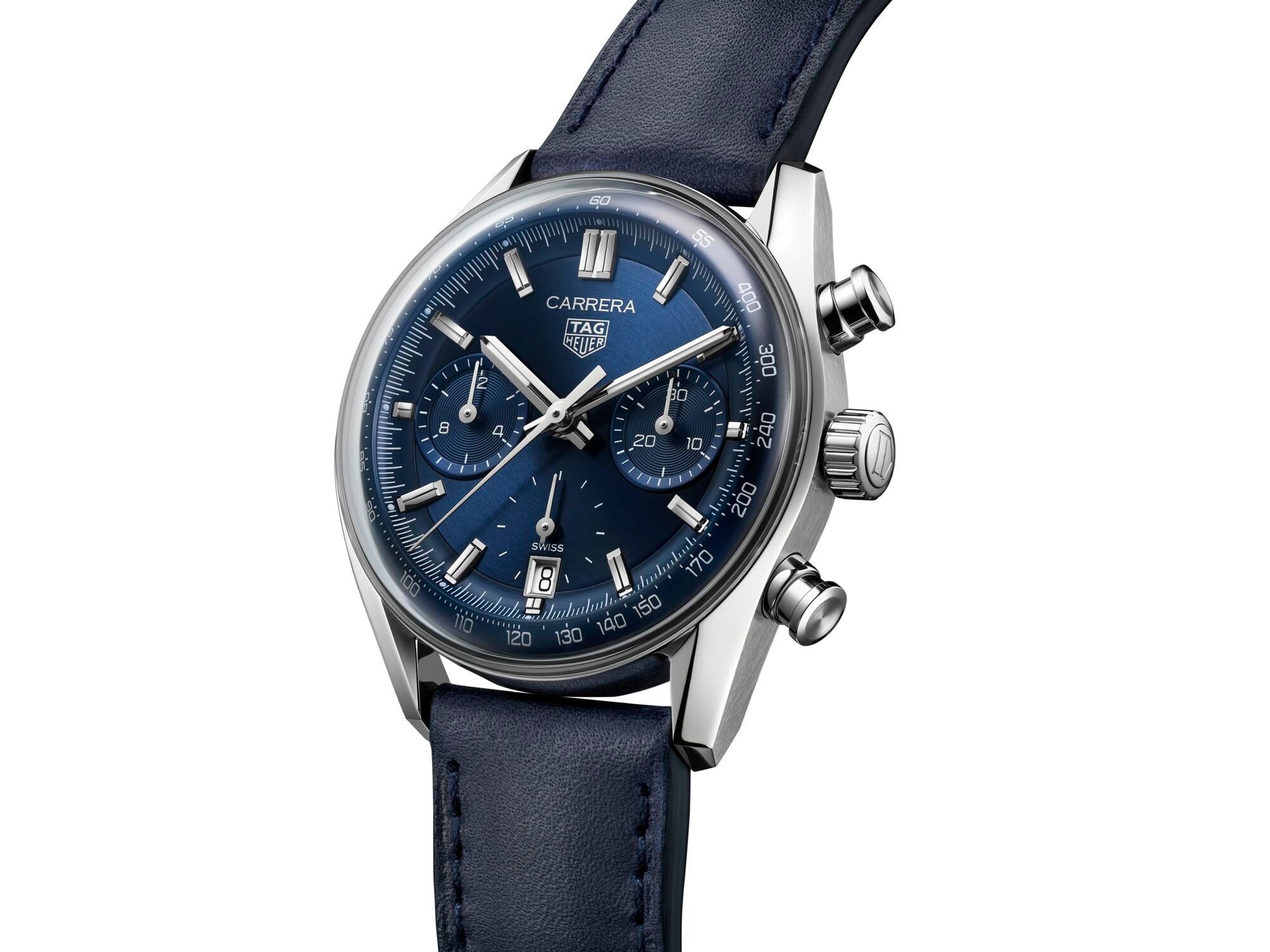 Carrera Chronograph Calibre TH20 00 Automatic 39mm Men's Watch CBS2212.FC6535 - Luxury Swiss Timepiece for Business & Formal Occasions