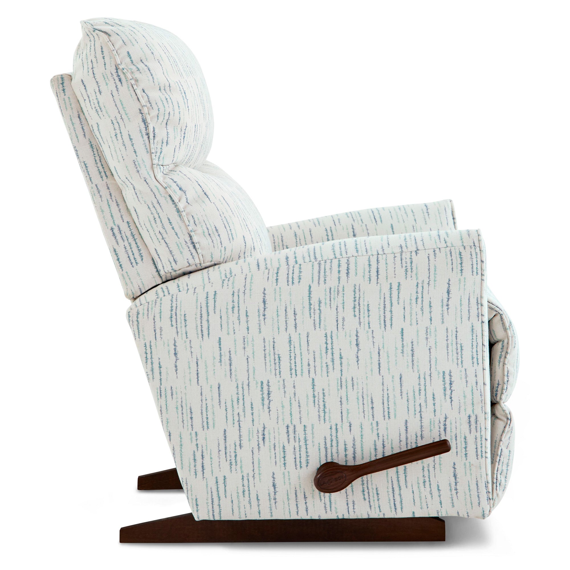 Rowan Rocker Recliner Chair - Comfortable Rocking Recliner with Padded Seat & Back Support - Perfect for Living Room, Nursery & Relaxation