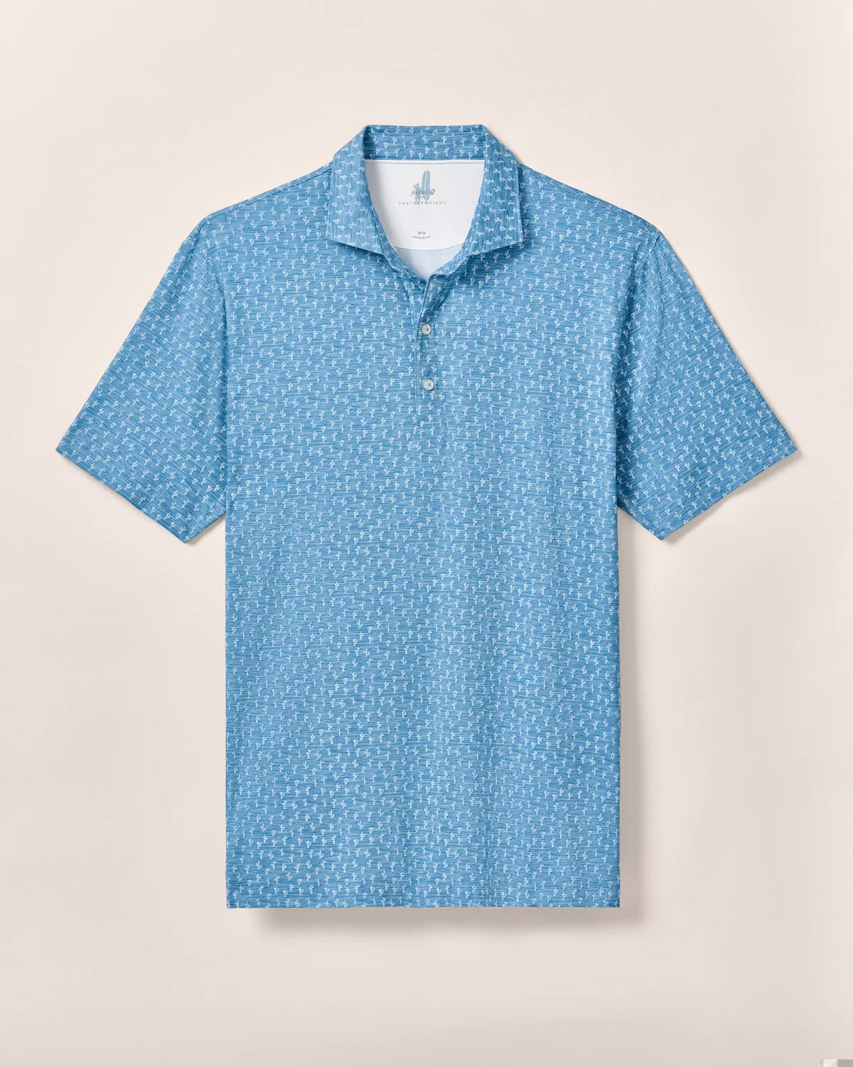 Johnnie-O SS Print Knit Mojave - Stylish Men's Short Sleeve Shirt for Casual Wear, Golf & Summer Outfits
