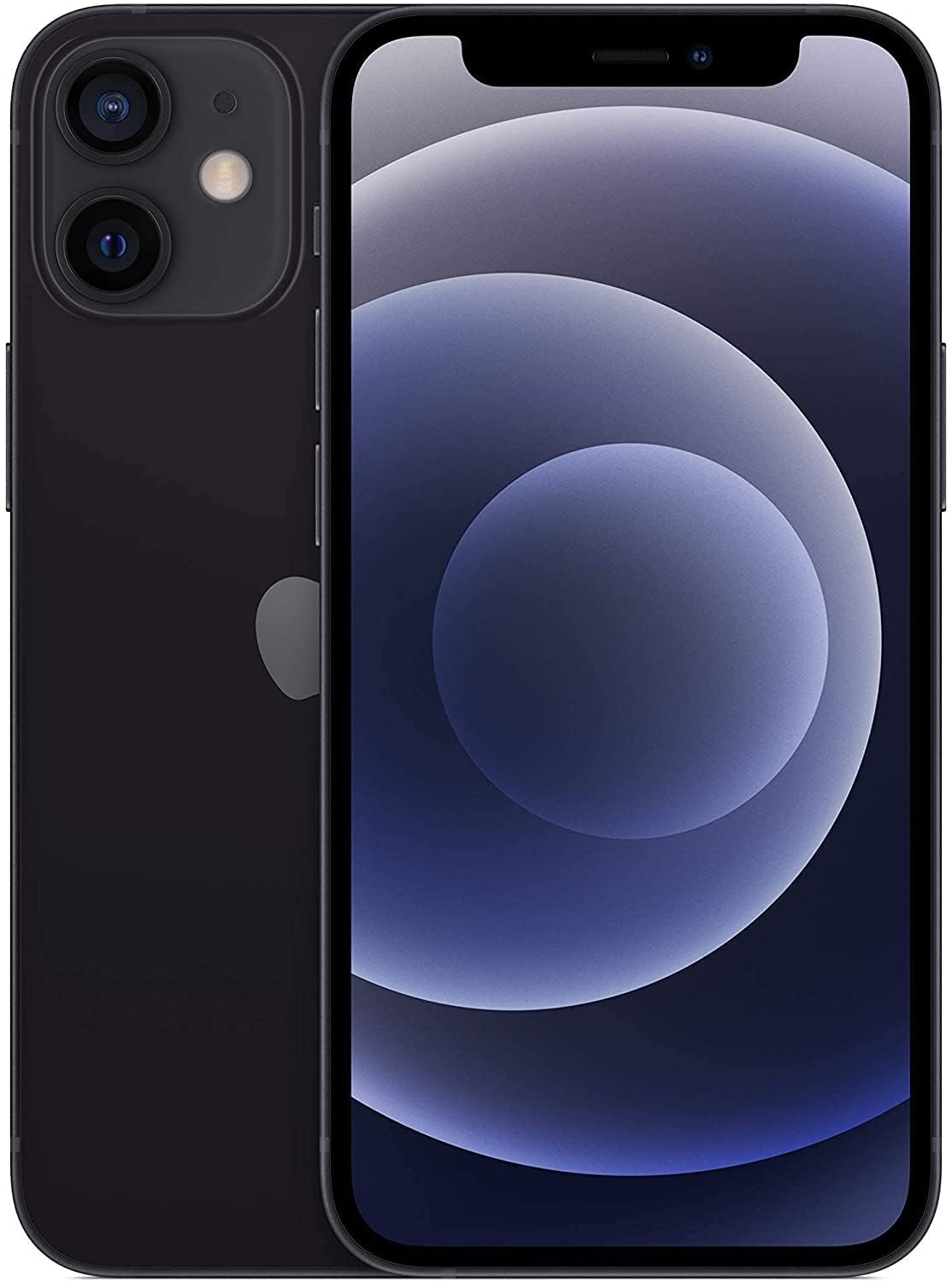 Apple iPhone 12 Mini 64GB Unlocked Smartphone - Verizon Certified Refurbished, Black | Compact Design for Easy One-Hand Use | Perfect for Travel, Commuting & Everyday Carry