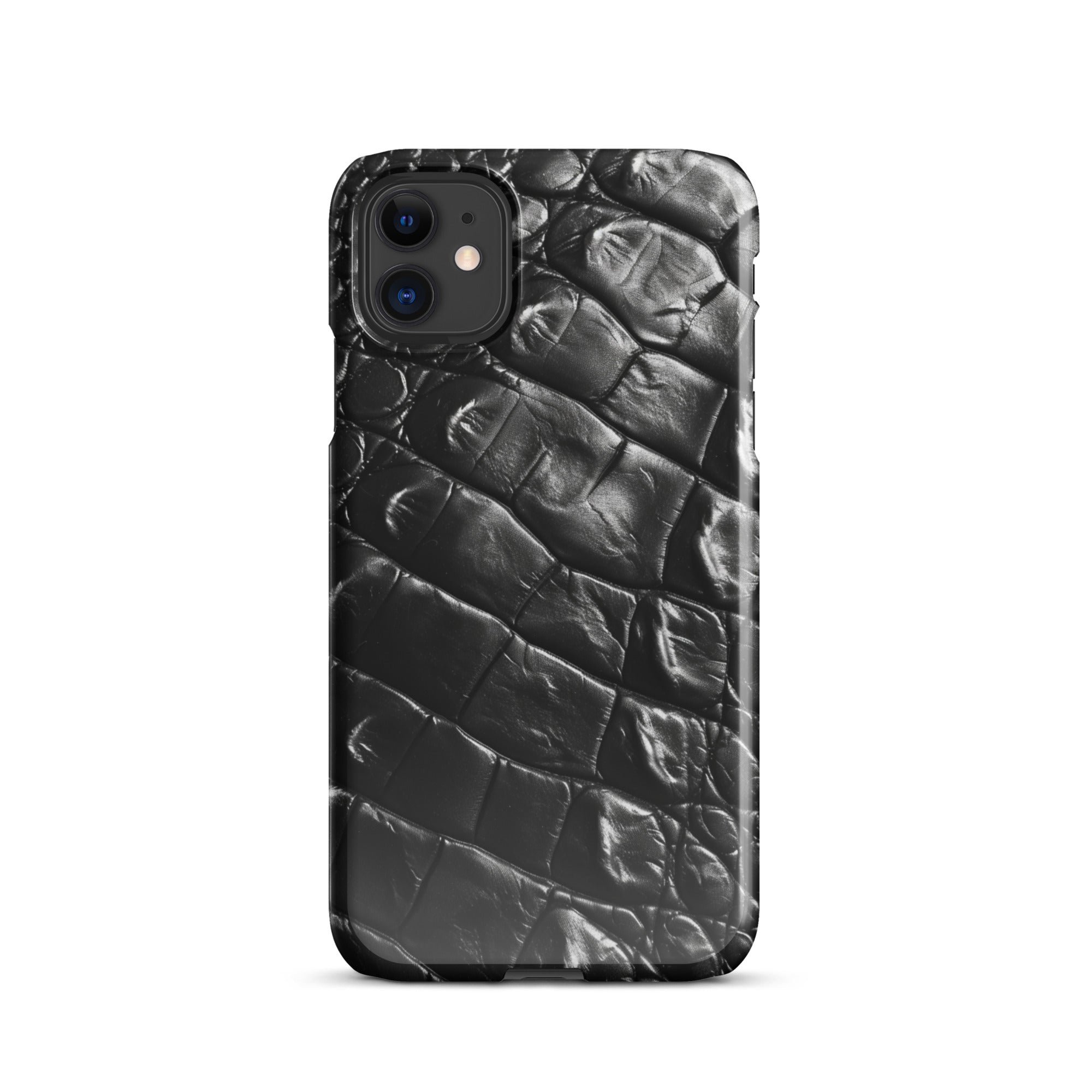 Durable Crocodile Snap Case for iPhone 14/13/12/11 Pro Max - Stylish Protective Phone Cover for Everyday Use, Outdoor Adventures & Travel