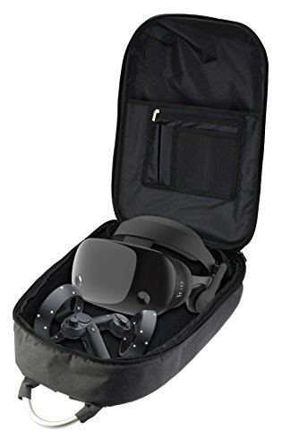 Navitech Durable Grey Backpack - Compatible with Samsung Odyssey Windows Mixed Reality VR Headset | Travel Case for VR Gaming & Outdoor Adventures