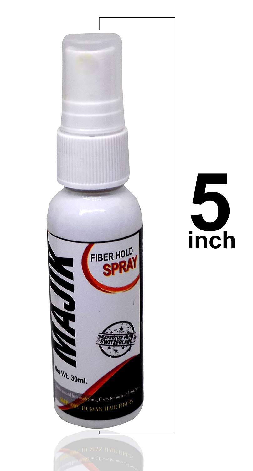 Majik Fiber Hold Hair Spray for Women & Men - Strong Hold, Long-Lasting Styling (30ml) - Perfect for Everyday Use, Parties & Special Events