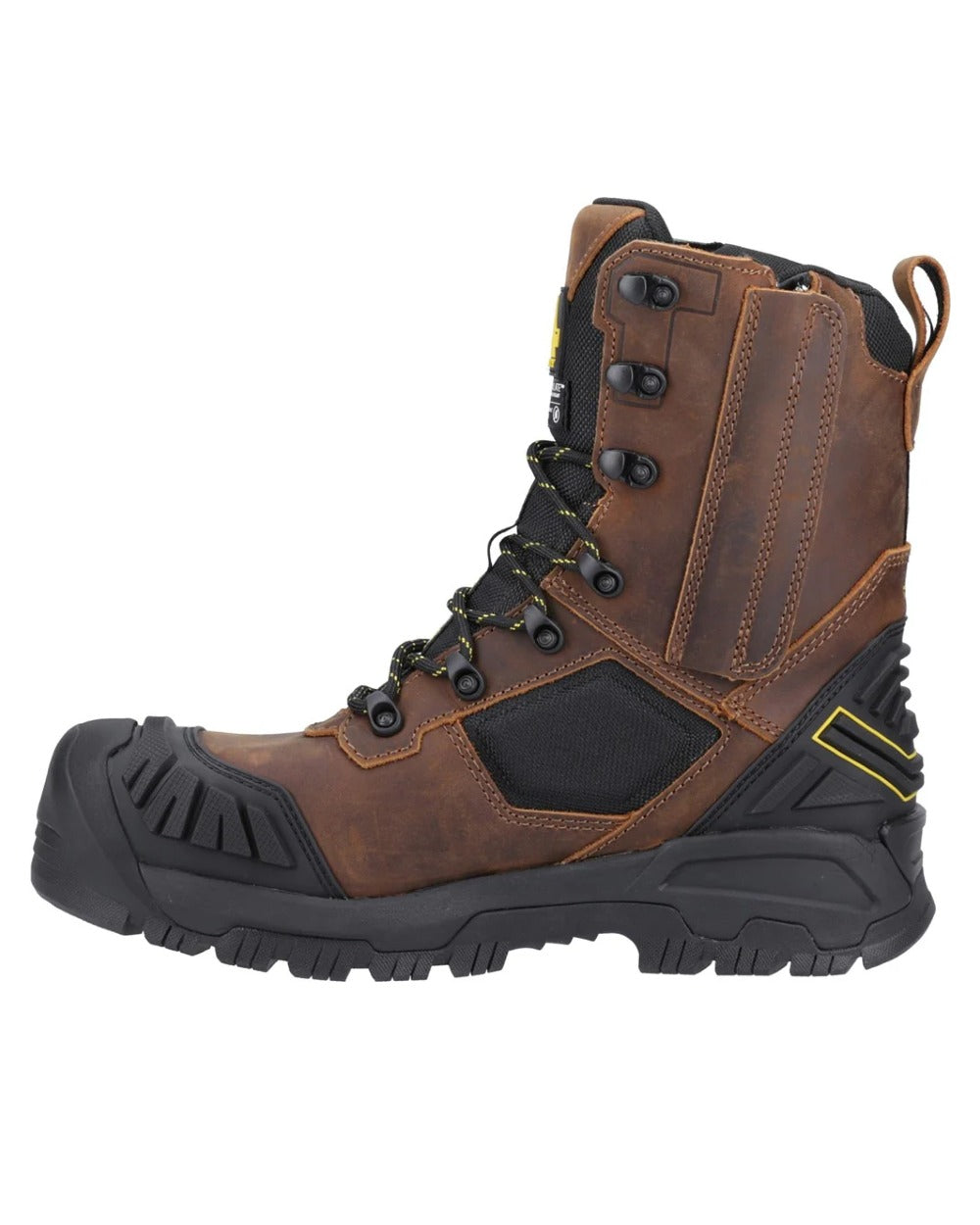 Amblers Safety AS964C Men's Waterproof Steel Toe Work Boots - Heavy Duty Construction for Industrial & Outdoor Use