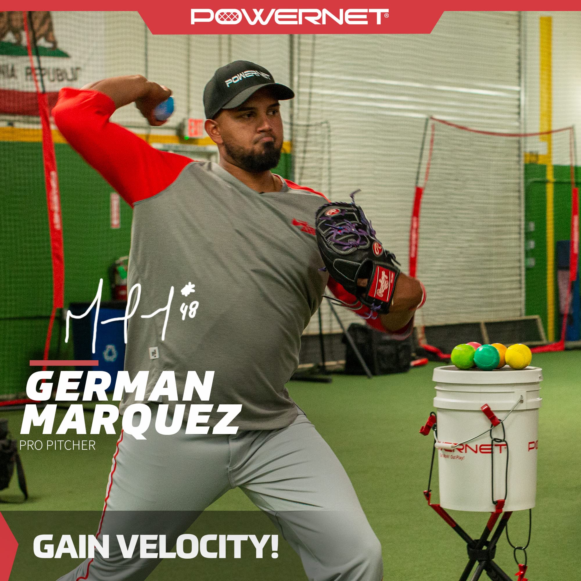 PowerNet Weighted Baseball Training Bundle - Heavy Weighted Baseballs for Pitching, Throwing & Long Toss - Strength Building Baseball Equipment for Command & Core Training - Perfect for Baseball Practice, Pitching Drills & Strength Training