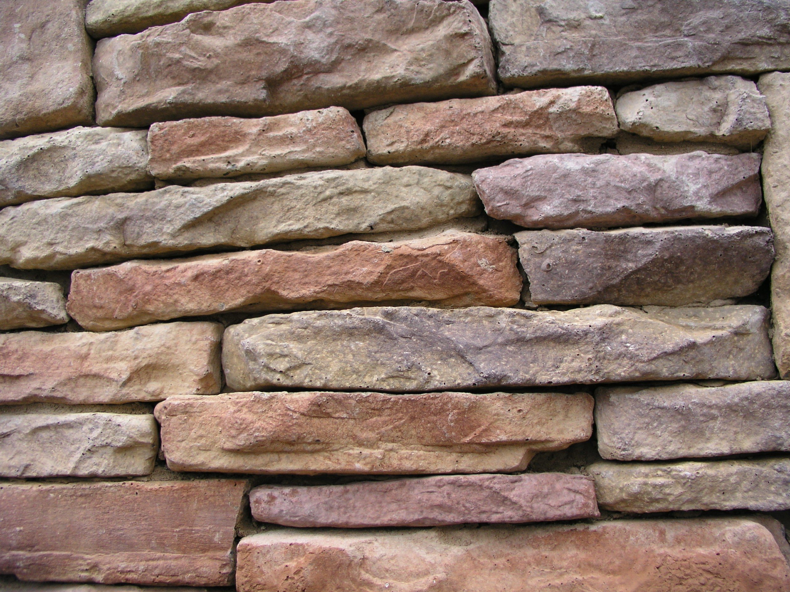 24-Piece Dry Stack Ledgestone Rock Mold Set ODL-05 - DIY Concrete Stone Molds for Landscaping, Garden Walls & Home Decor Projects