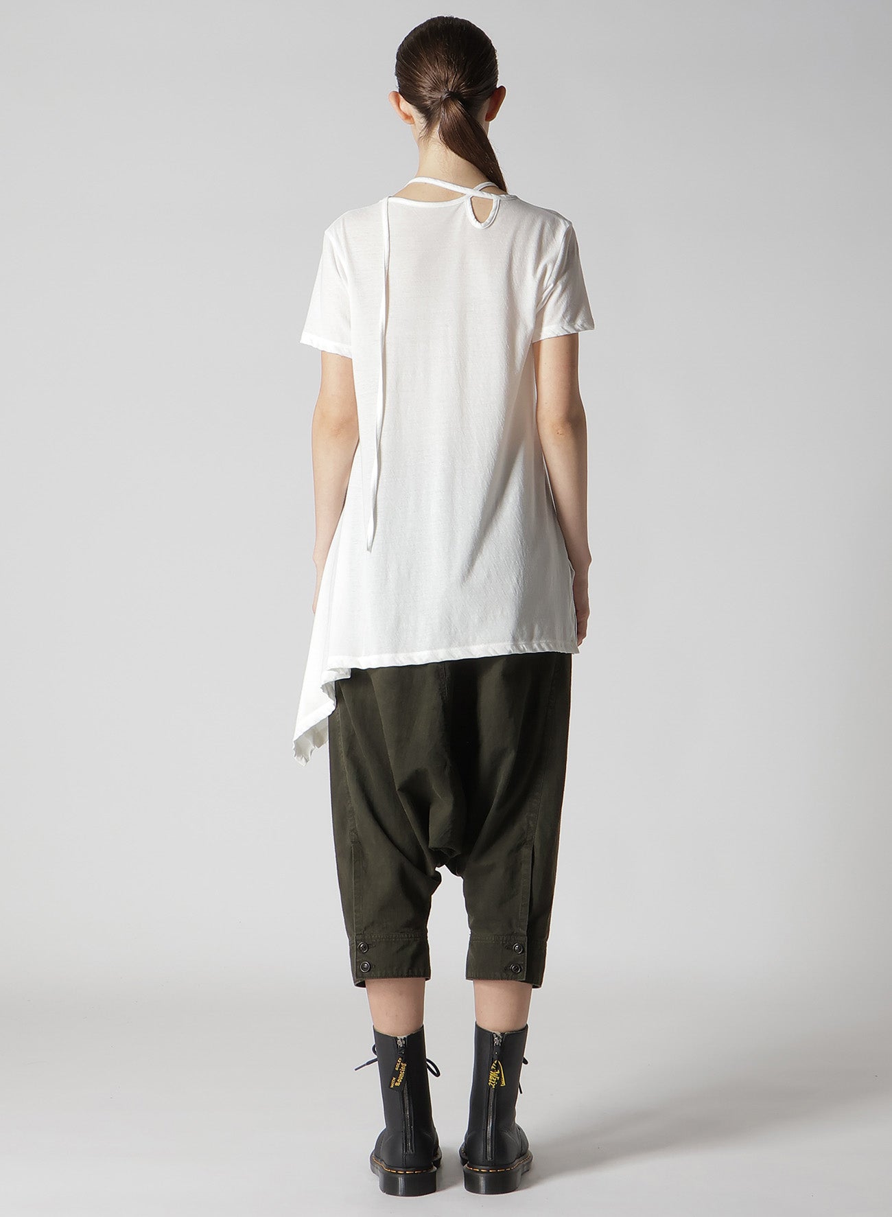Soft & Breathable Cotton Jersey String T-Shirt for Women - Casual Comfort Tee for Everyday Wear | Perfect for Lounging, Outings & Layering