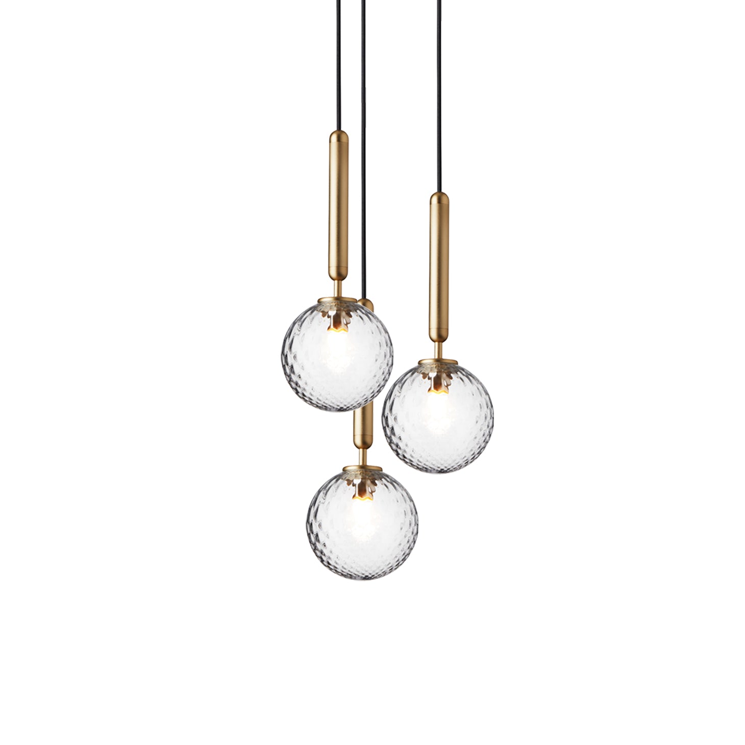 Miira Modern Pendant Light - Sleek Hanging Lamp for Kitchen Island, Dining Room & Bedroom - Adjustable LED Ceiling Light Fixture with Dimmable Warm White Light