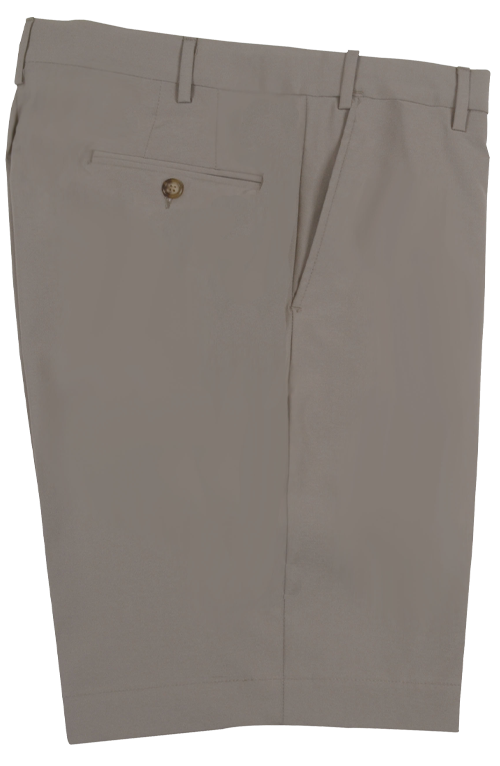Performance Stretch Flat Front Self Sizer Pants - Comfortable & Flexible Men's Dress Trousers for Office, Business & Formal Occasions