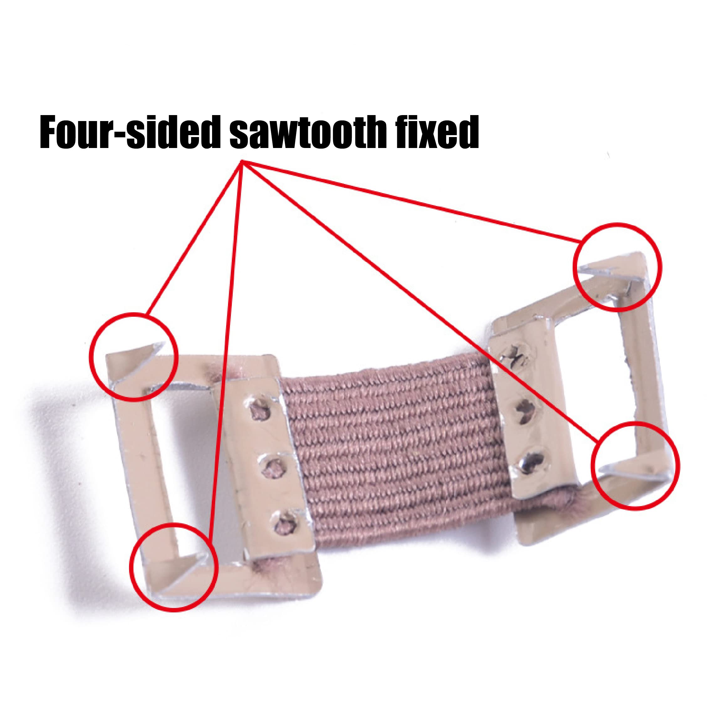 Elastic Bandage Clips - 40 Pcs Metal Fasteners for Stretch Bandage Wraps - Durable Replacement Clips for Medical, Sports & First Aid Use