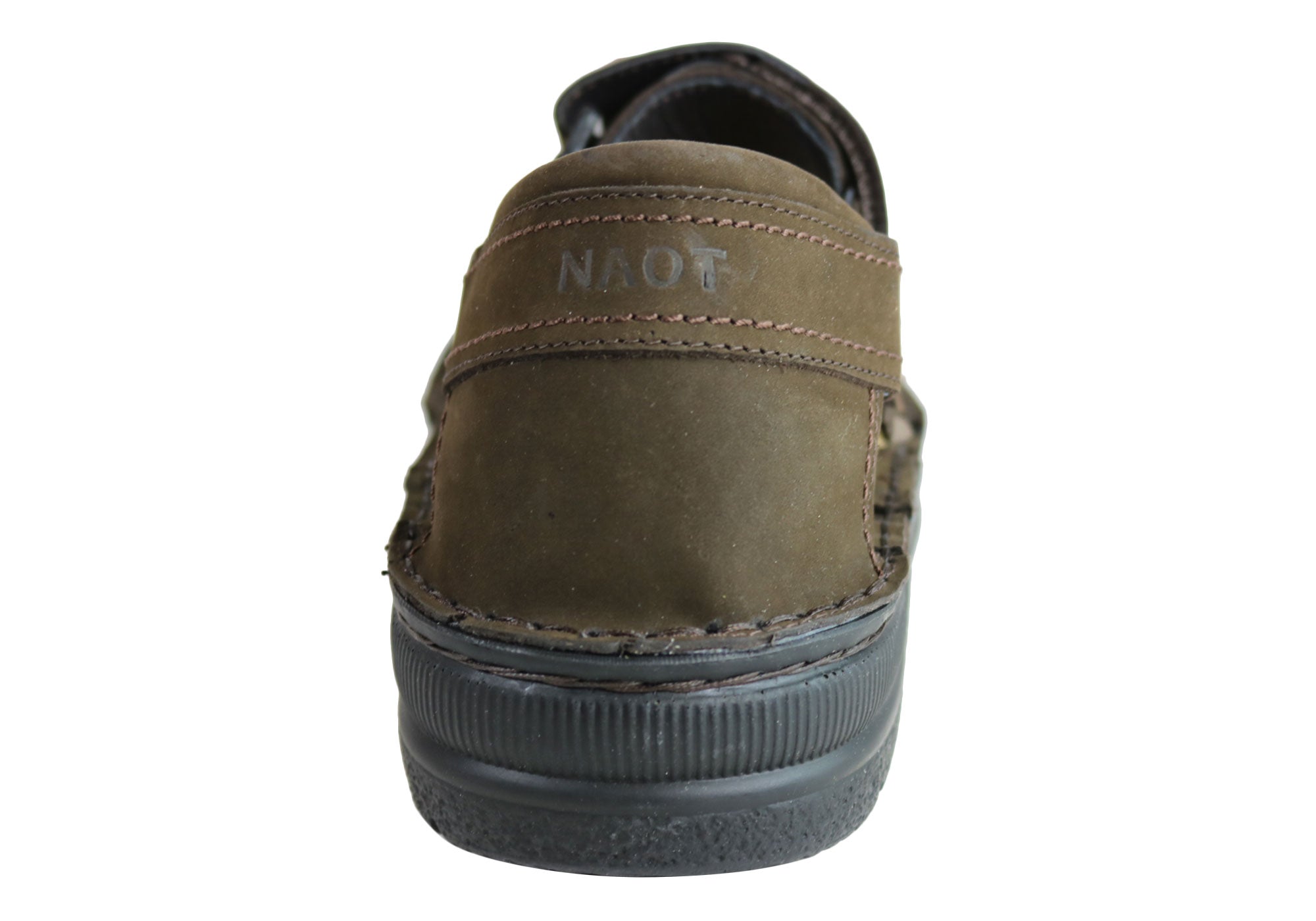 Naot Martin Men's Comfortable Adjustable Orthotic-Friendly Leather Sandals - Perfect for Walking, Travel & Outdoor Activities