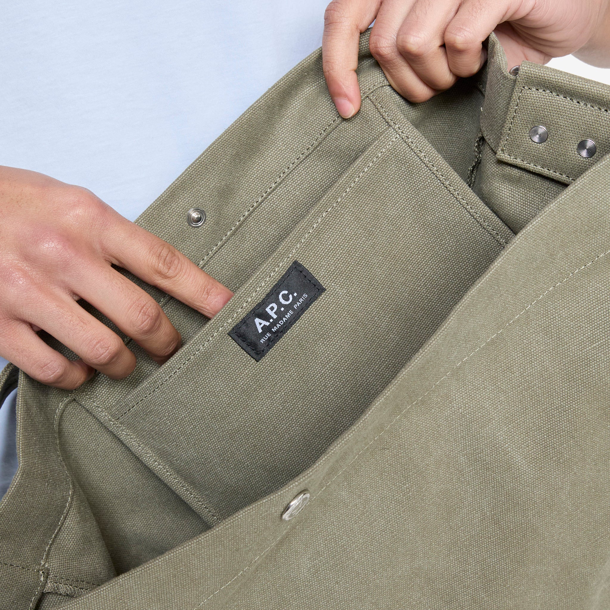 Premium Leather Journal Satchel Bag in Khaki - Perfect for Travel, Work & Everyday Use