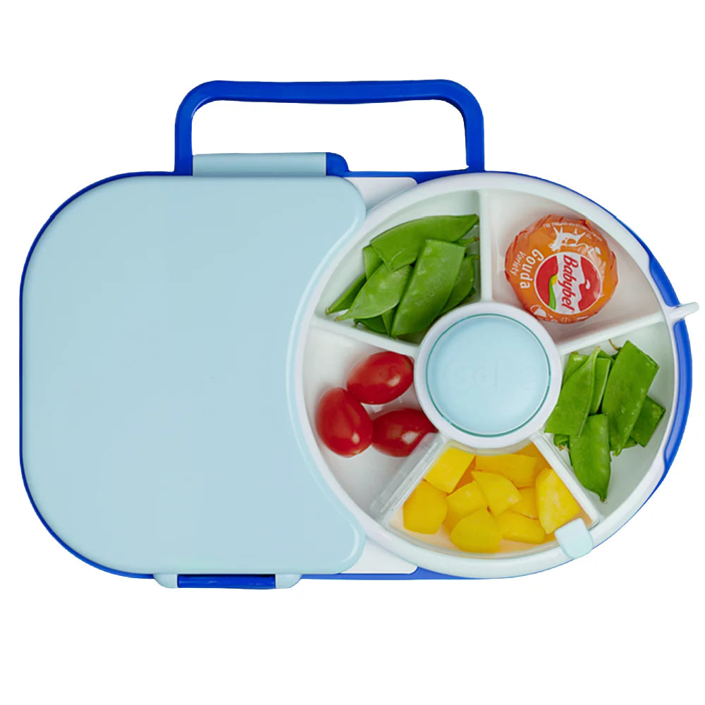 Gobe Insulated Lunch Box - Macaron Blue | Leak-Proof Bento Box for Kids & Adults | Perfect for School, Work, Picnics & Travel