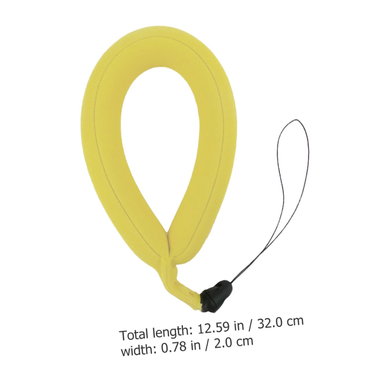 **KONTONTY Multi-Function Camera Float Wrist Strap - Waterproof & Durable for DSLR, Mirrorless, Action Cameras - Perfect for Swimming, Kayaking, Beach & Outdoor Photography (Yellow)**