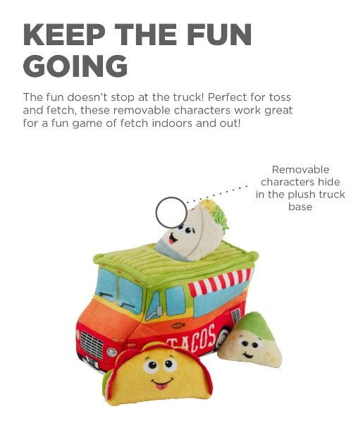Outward Hound Hide A Taco Plush Dog Toy Puzzle - Interactive Treat Puzzle Game for Dogs - Great for Training, Mental Stimulation & Playtime Fun