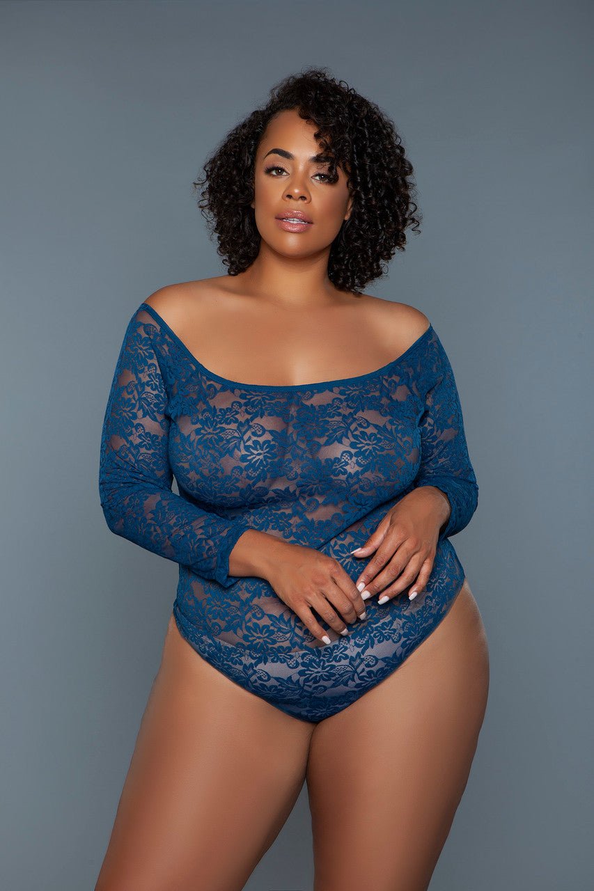 BeWicked Women's Sexy Marina Bodysuit 2248P - Lingerie for Date Night & Boudoir Photography