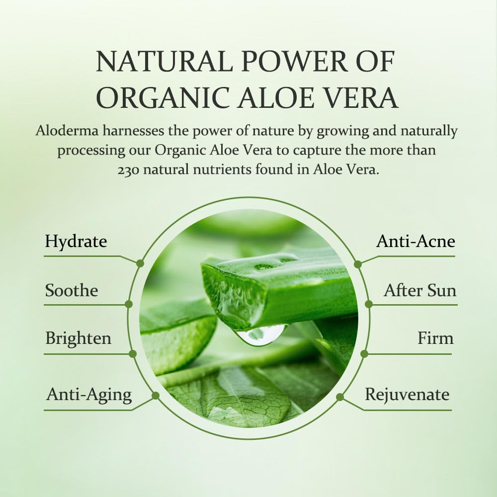 Aloderma Basic Aloe Firming & Nourishing Skincare Set - 4 Piece Kit with Firming Cream (2pcs), Cleanser & Pure Aloe Vera Gel for Face & Body - Hydrating Anti-Aging Routine for Dry & Sensitive Skin