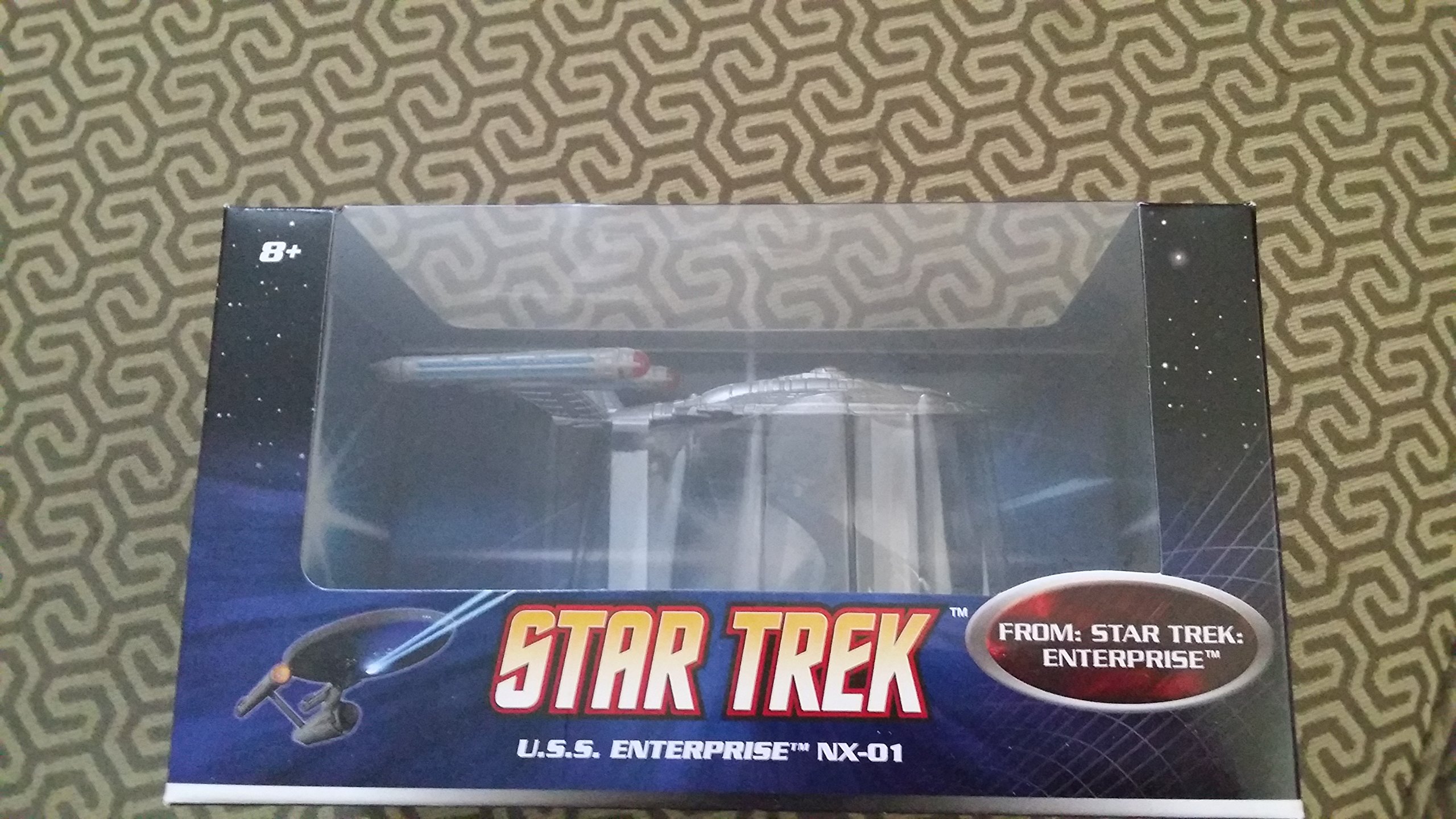 Hot Wheels STAR TREK USS ENTERPRISE NX-01 Die-Cast Model - Collectible Spaceship Toy for Fans & Display - Perfect for Sci-Fi Collections & Star Trek Memorabilia