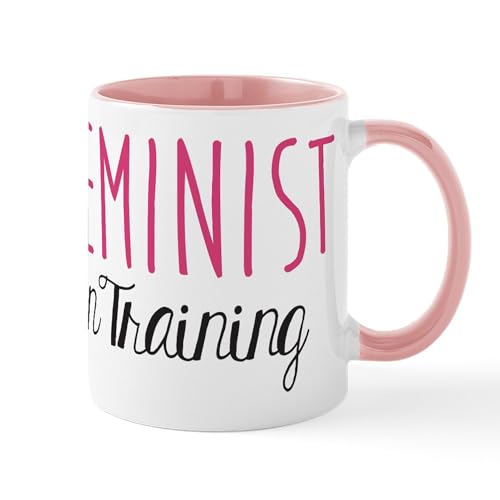 White/Pink Inside - Feminist In Training Mug