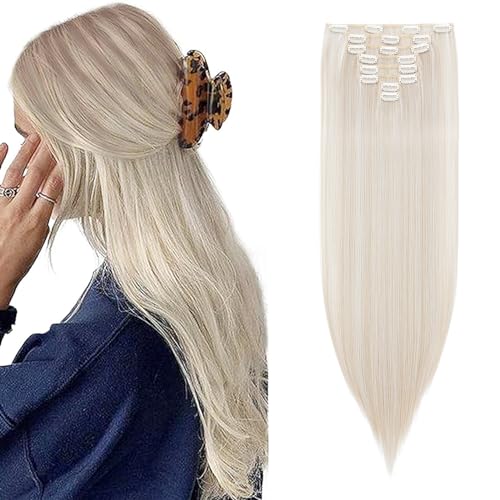 Ash Blonde mix Silver Gray