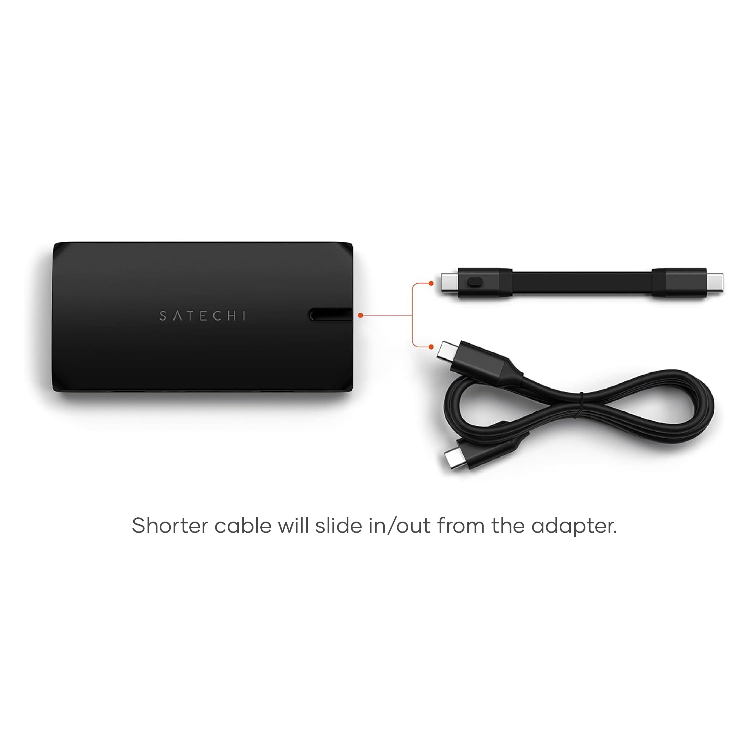 Satechi 9-in-1 USB C Hub Multiport Adapter with 4K HDMI, USB 3.0, SD Card Reader - Compatible with MacBook Pro/Air, iPad Pro/Air, Mac Mini & iMac (Space Gray) - Perfect for Home Office, Travel & Mobile Workstations