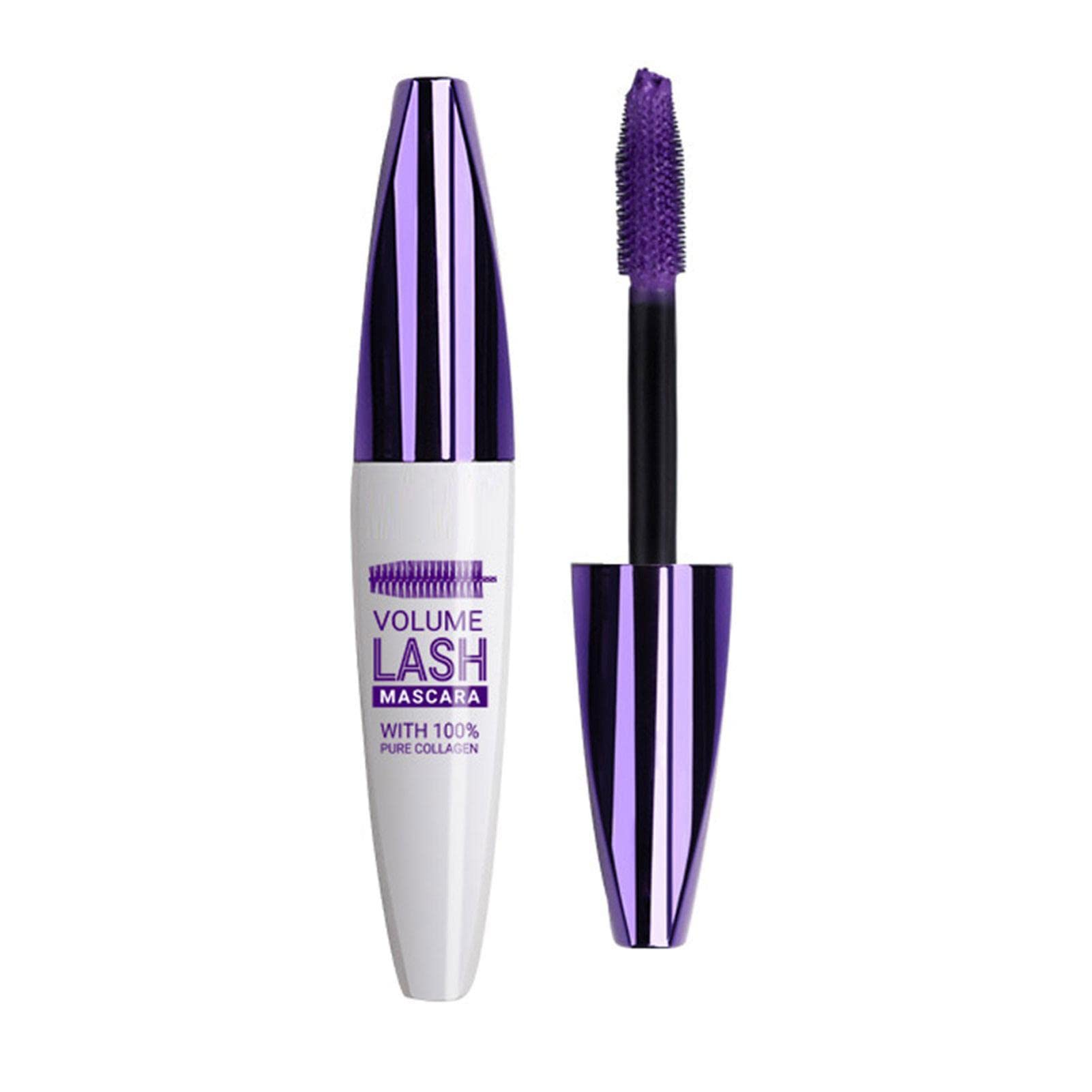 5D Fiber Mascara - Waterproof & Smudge Proof Lengthening Mascara for Longer Thicker Lashes | Volumizing Lash Extension Mascara | Perfect for Daily Wear, Special Occasions & Photography