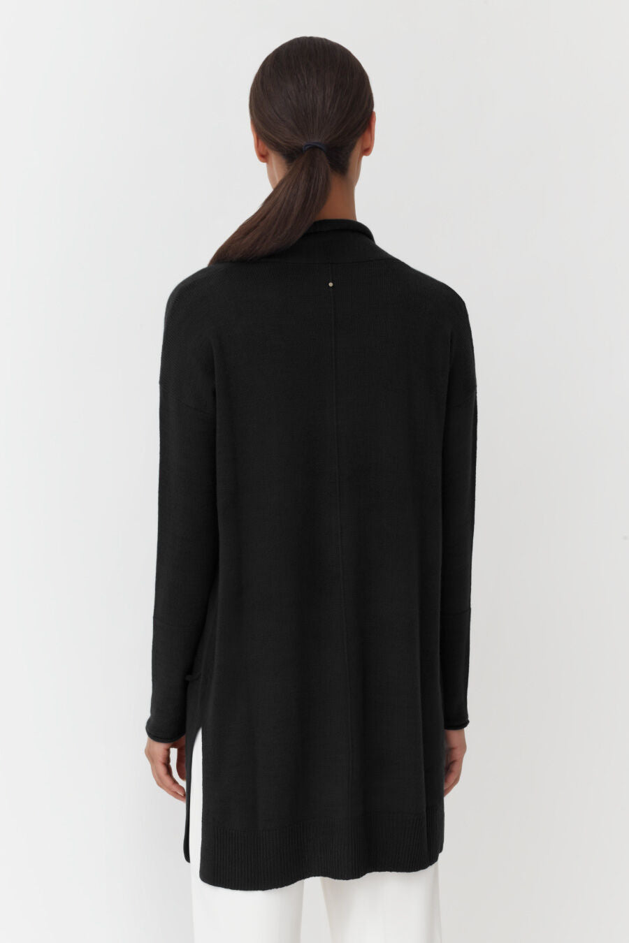 Premium Single Origin Cashmere Long Cardigan for Women - Soft & Luxurious Open Front Sweater - Perfect for Fall, Winter & Cozy Evenings at Home
