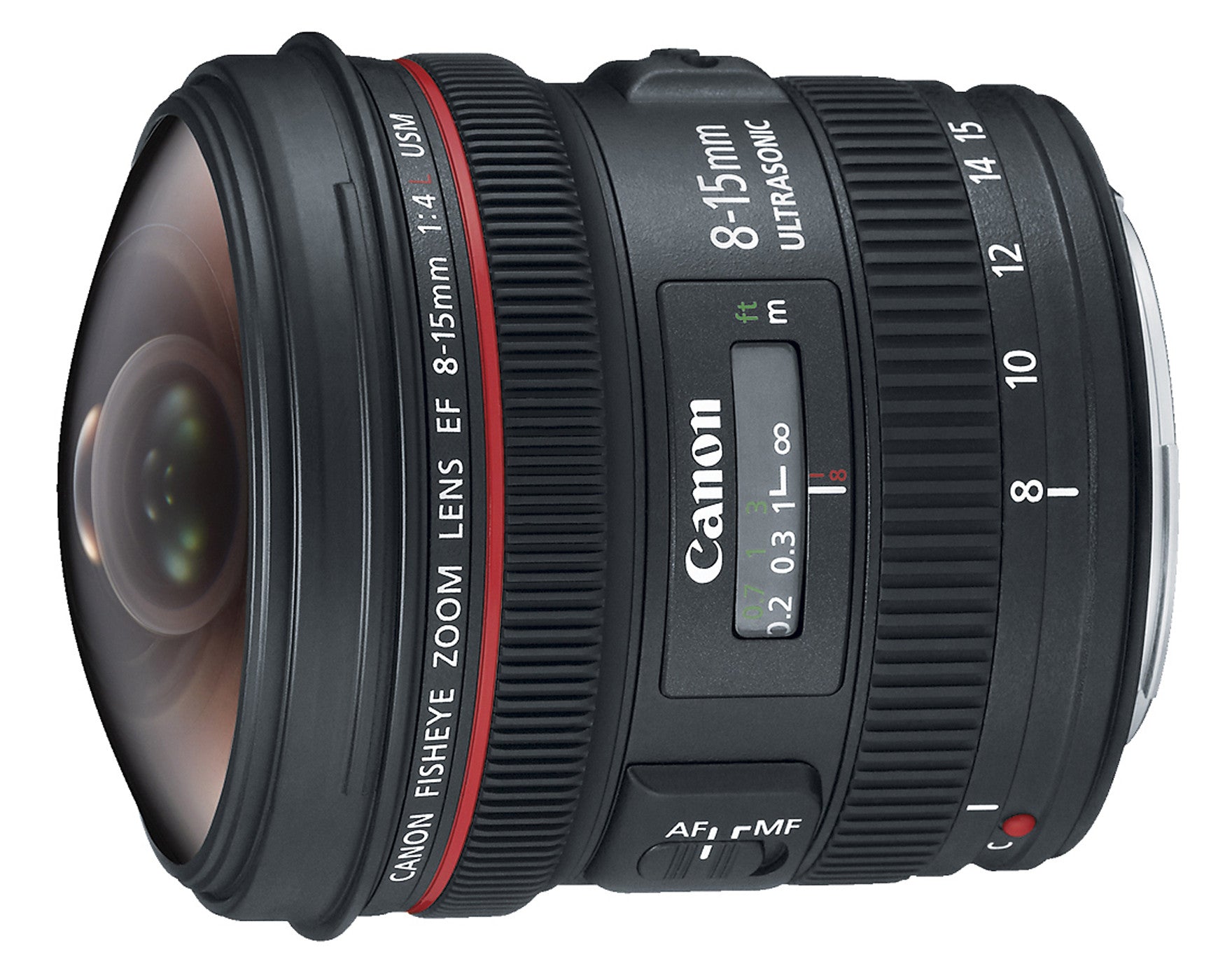 Canon EF 8-15mm f/4L Fisheye USM Lens for DSLR Cameras - Ultra Wide Angle Photography, Creative Shots & 360° Panoramas - Perfect for Landscapes, Architecture and Action Sports