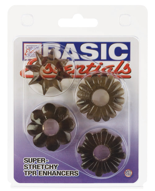 Premium Super Stretchy Cock Rings for Men - Enhancer Rings for Improved Performance & Pleasure - Perfect for Couples Play & Solo Use