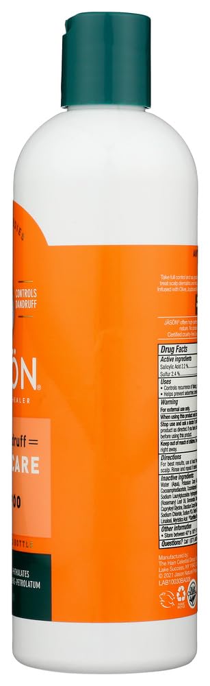 Dandruff Relief Shampoo - 12 Fl Oz (Pack of 12) | Anti-Itch & Scalp Soothing Formula for Men & Women - Perfect for Dry, Flaky Scalp & Hair Care Routine