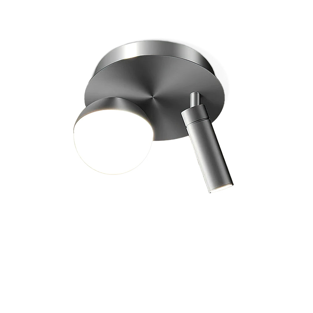 Round LED Ceiling Spotlight Light - Modern Flush Mount Lighting Fixture for Living Room, Bedroom, Kitchen & Hallway - Dimmable Bright White 4000K