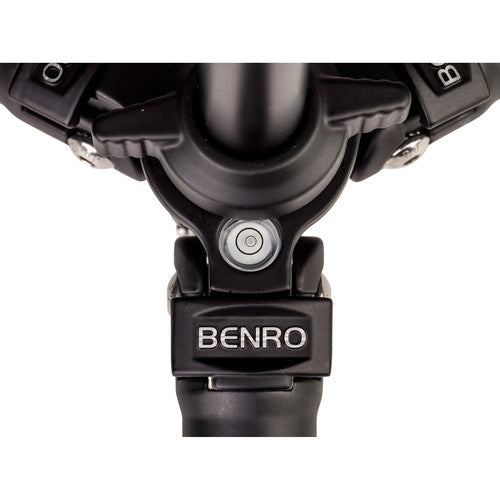 Benro SLIM Aluminum Video Tripod Kit - Lightweight & Portable Tripod for DSLR, Camcorder, Mirrorless Cameras - Perfect for Travel, Vlogging, and Outdoor Photography