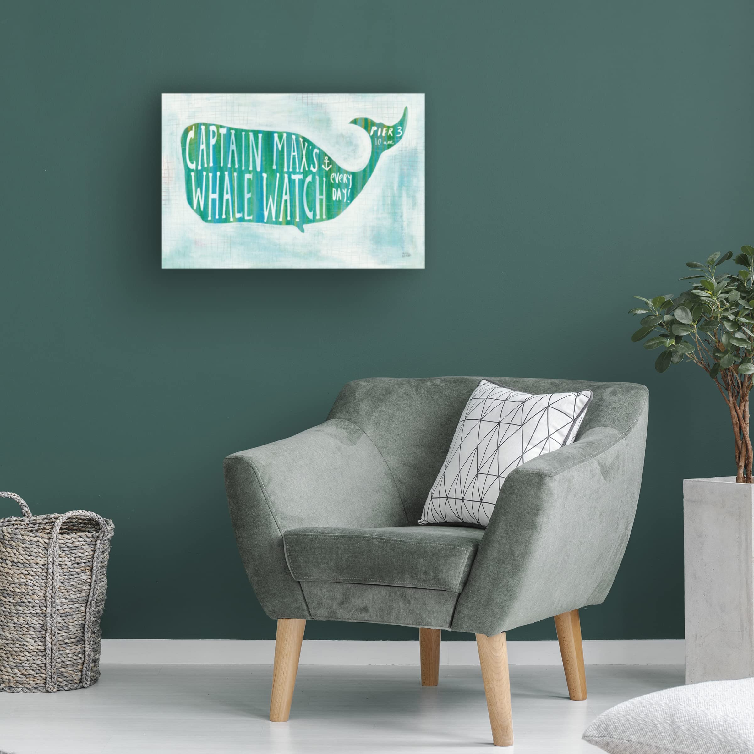 Trademark Fine Art 'Flight Patterns Bird IV' Canvas Wall Art by Melissa Averinos - Modern Home Decor for Living Room, Bedroom & Office