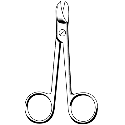 Premium Crown Scissors 4-Pack - 48mm Stainless Steel Professional Hair Cutting Shears - Salon & Home Use for Styling, Trimming & DIY Haircuts