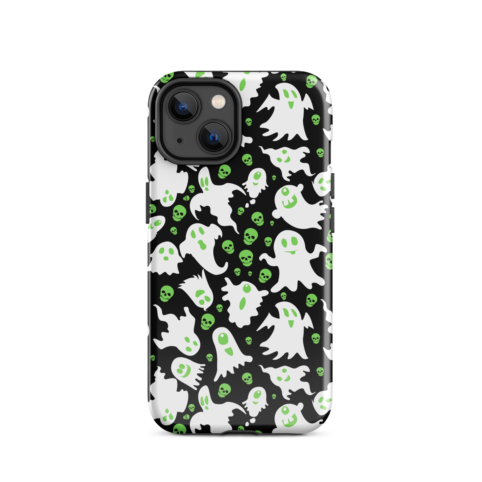 Premium Spooky Specter iPhone Case - Durable & Stylish Ghost Design for iPhone 14/13/12/11 Pro Max - Perfect for Halloween, Cosplay & Themed Parties