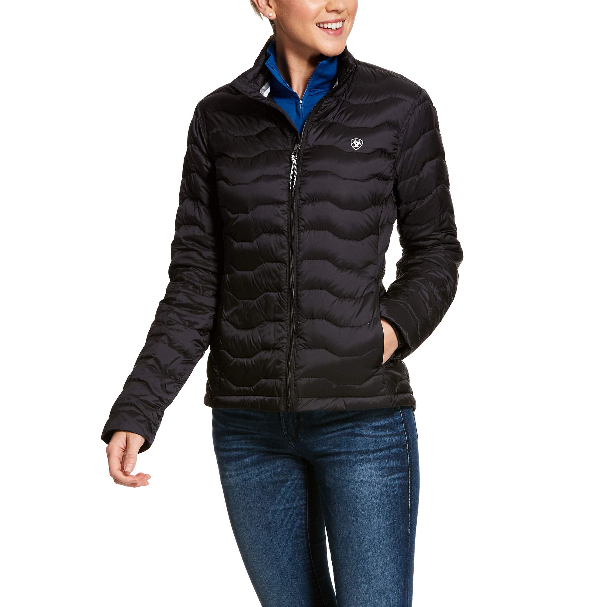 ARIAT Women's Ideal 3.0 Down Jacket - Lightweight Winter Coat, Water-Resistant, Warm Insulated Puffer Jacket for Cold Weather - Perfect for Skiing, Hiking & Outdoor Activities