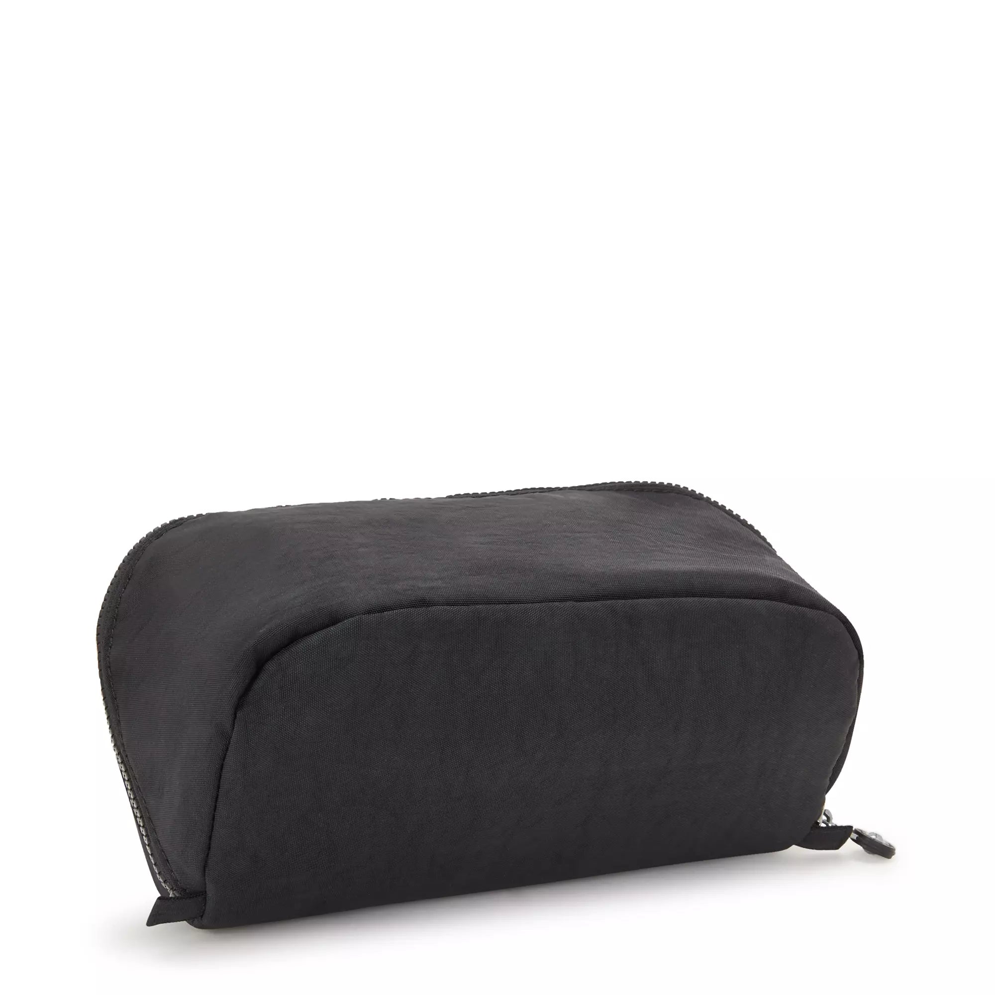 Kipling Mirko Medium Toiletry Bag - Water-Resistant Travel Cosmetic Organizer (Black Noir) - Perfect for Gym, Vacation & Weekend Getaways
