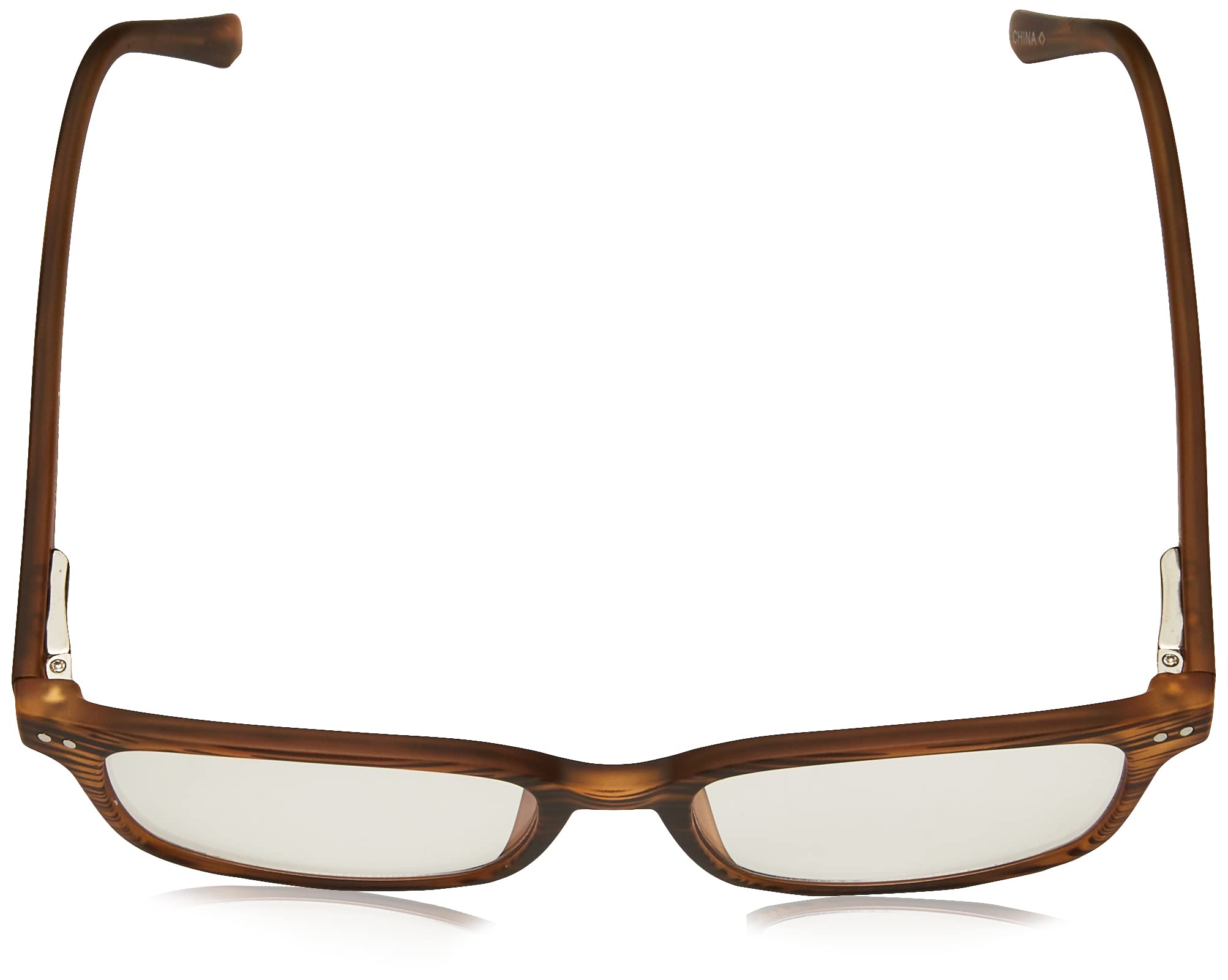 Foster Grant Men's Lowell 1018297 Square Reading Glasses - Classic Eyewear for Reading, Computer Use & Daily Activities - Lightweight & Durable Frame for Work, Office & Home Use