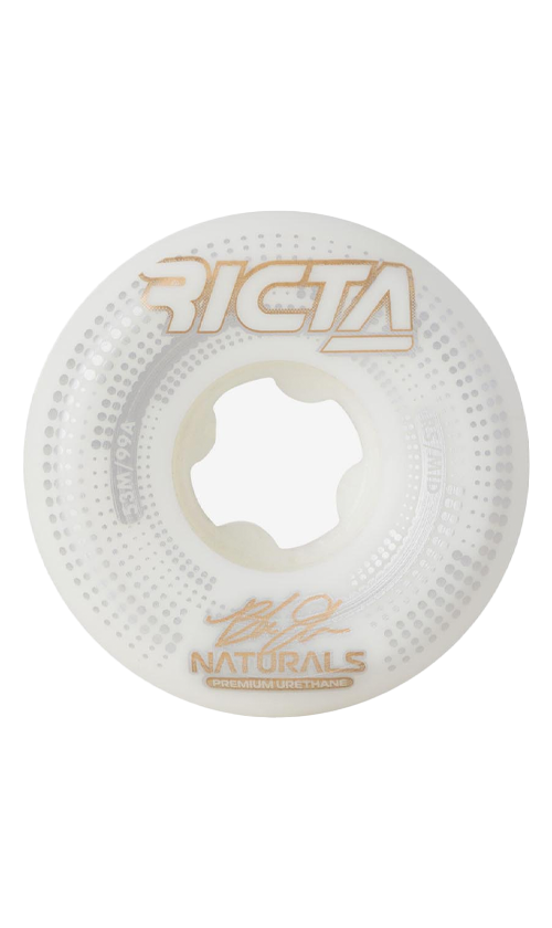 Ricta Johnson Source Naturals Mid Wheels 99a - High-Performance Skateboard Wheels for Street & Park Skating | Perfect for Tricks & Smooth Rides