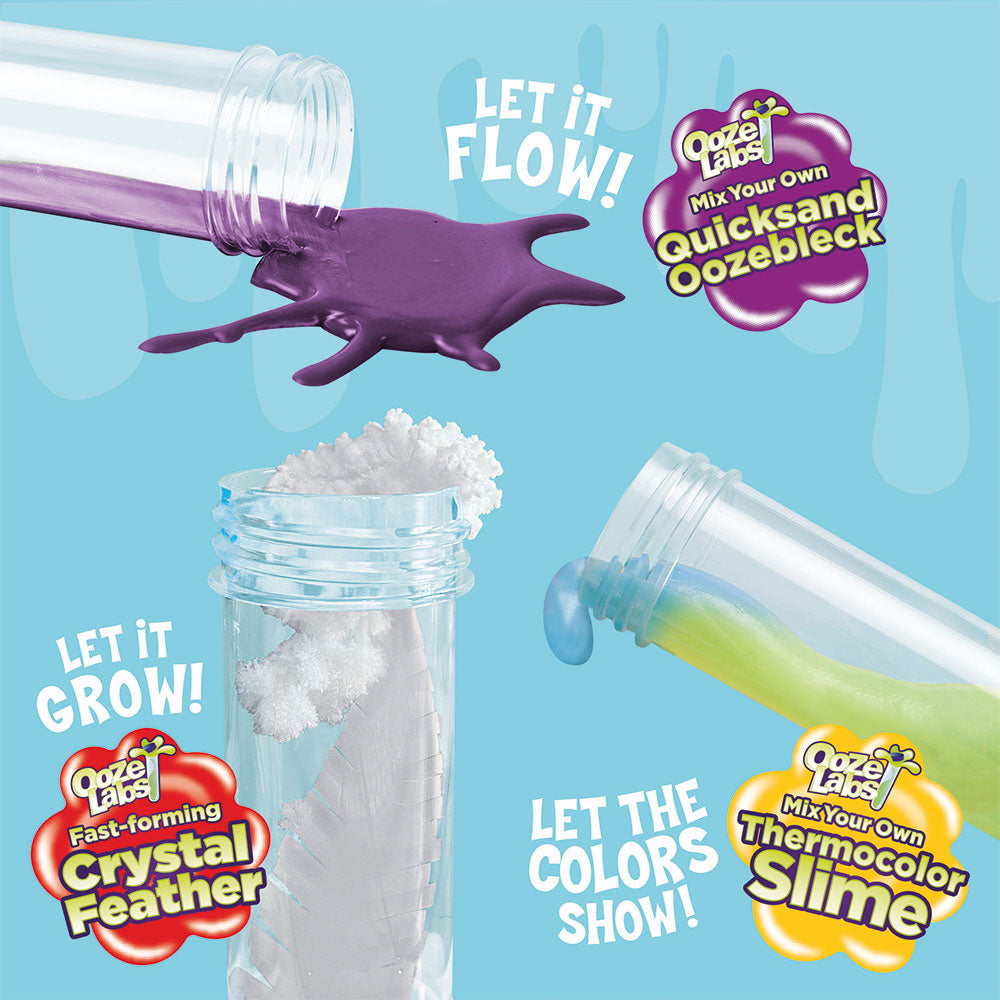 Ooze Labs Big Box of Science Kit - Fun STEM Learning Experiments for Kids | Perfect for Home, Classroom & Science Fair Projects