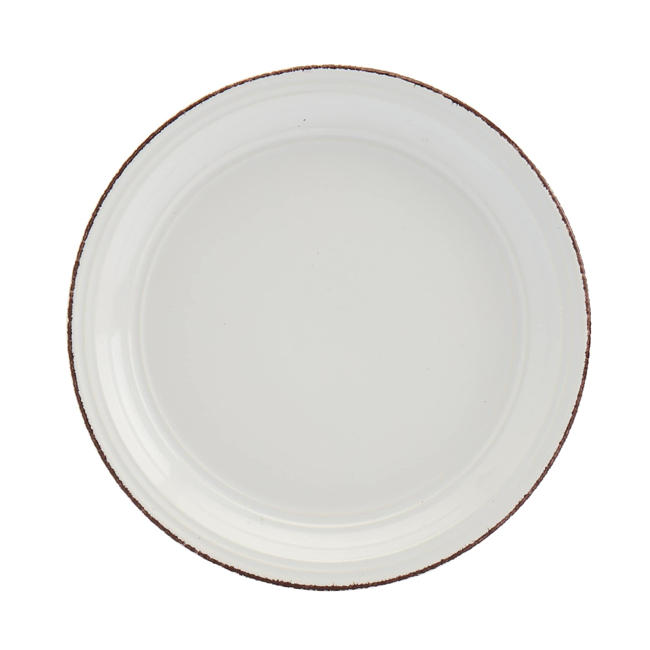 12-Piece White Farmhouse Dinnerware Set - Solid Round Ceramic Plates, Bowls & Mugs - Microwave Safe - Perfect for Family Dinners, Holiday Gatherings & Rustic Kitchen Decor