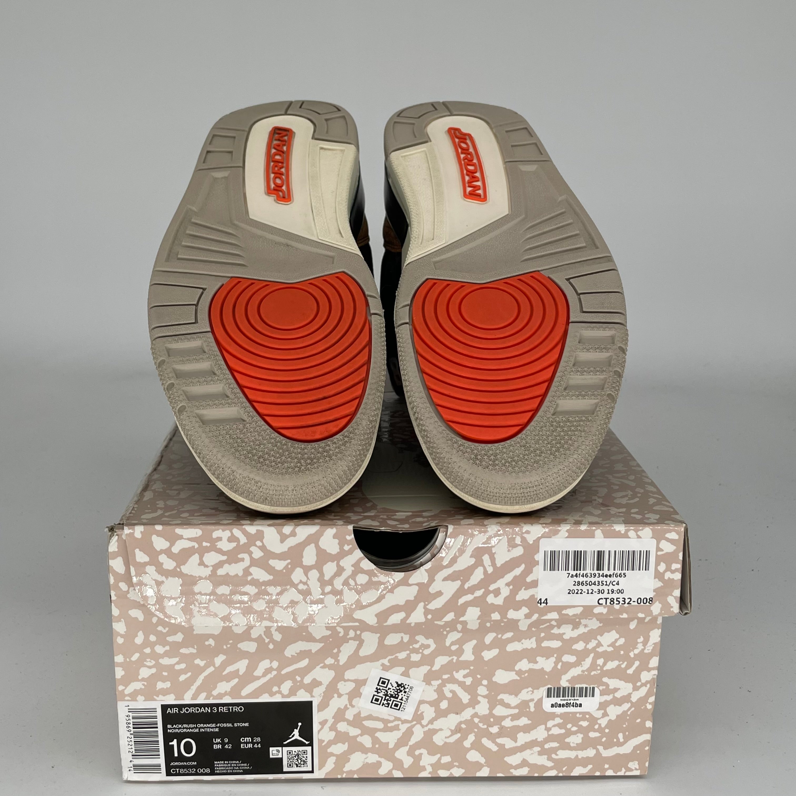 AIR JORDAN 3 DESERT ELEPHANT Men's Basketball Shoes - Size 10 (CT8532-008) | Retro Sneakers for Streetwear & Casual Outfits