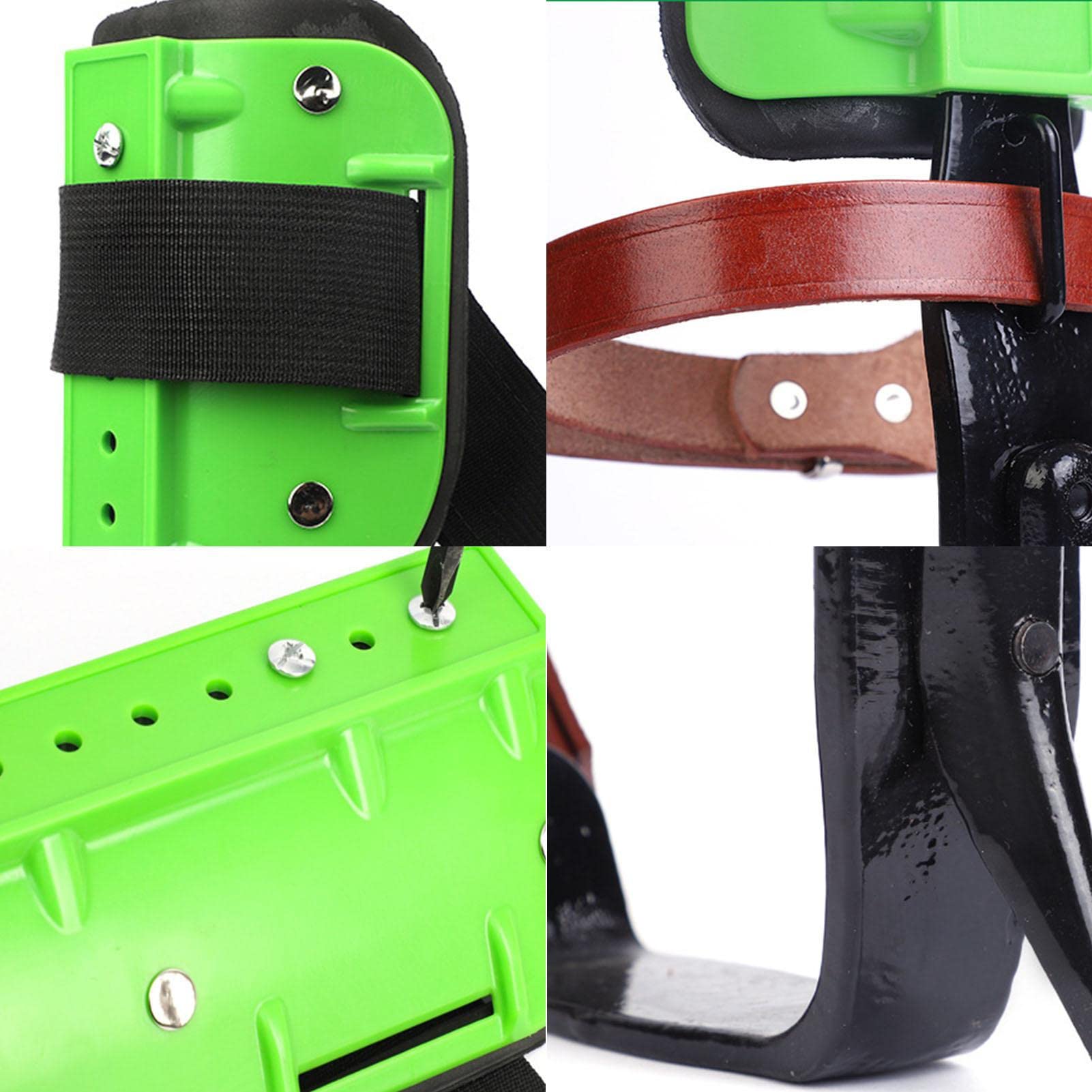 Tree Climbing Spikes - Anti-Slip Steel Climbing Gear for Outdoor Use | Adjustable & Comfortable Climbing Spurs for Hunting, Jungle Survival, Logging & Arborist Work | Perfect for Professional Tree Climbers & Pole Work