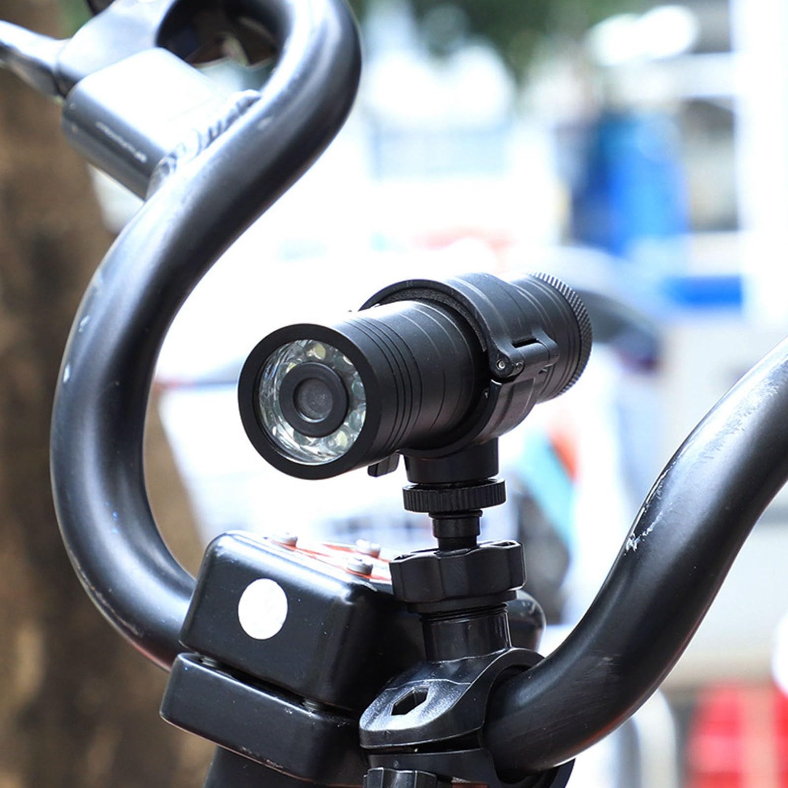 VIFERR Motorcycle Helmet Camera - 720P HD Sports Action Camera with Aluminum Alloy Body & Built-in Flashlight - Perfect for Motorcycle Riding, Cycling, Skiing & Extreme Sports Recording