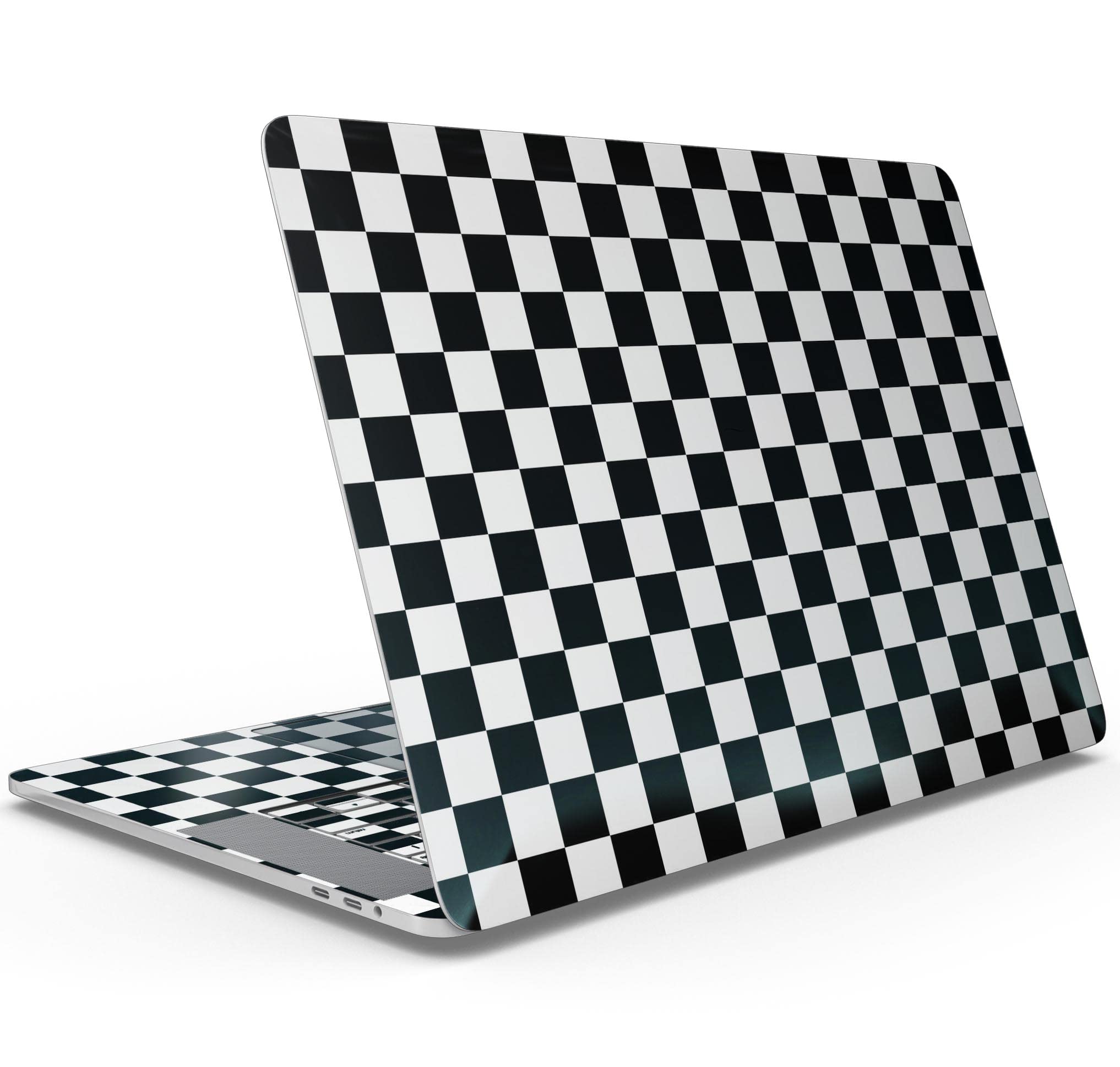 Checkerboard Full-Body Protective Skin Wrap for MacBook Pro 13