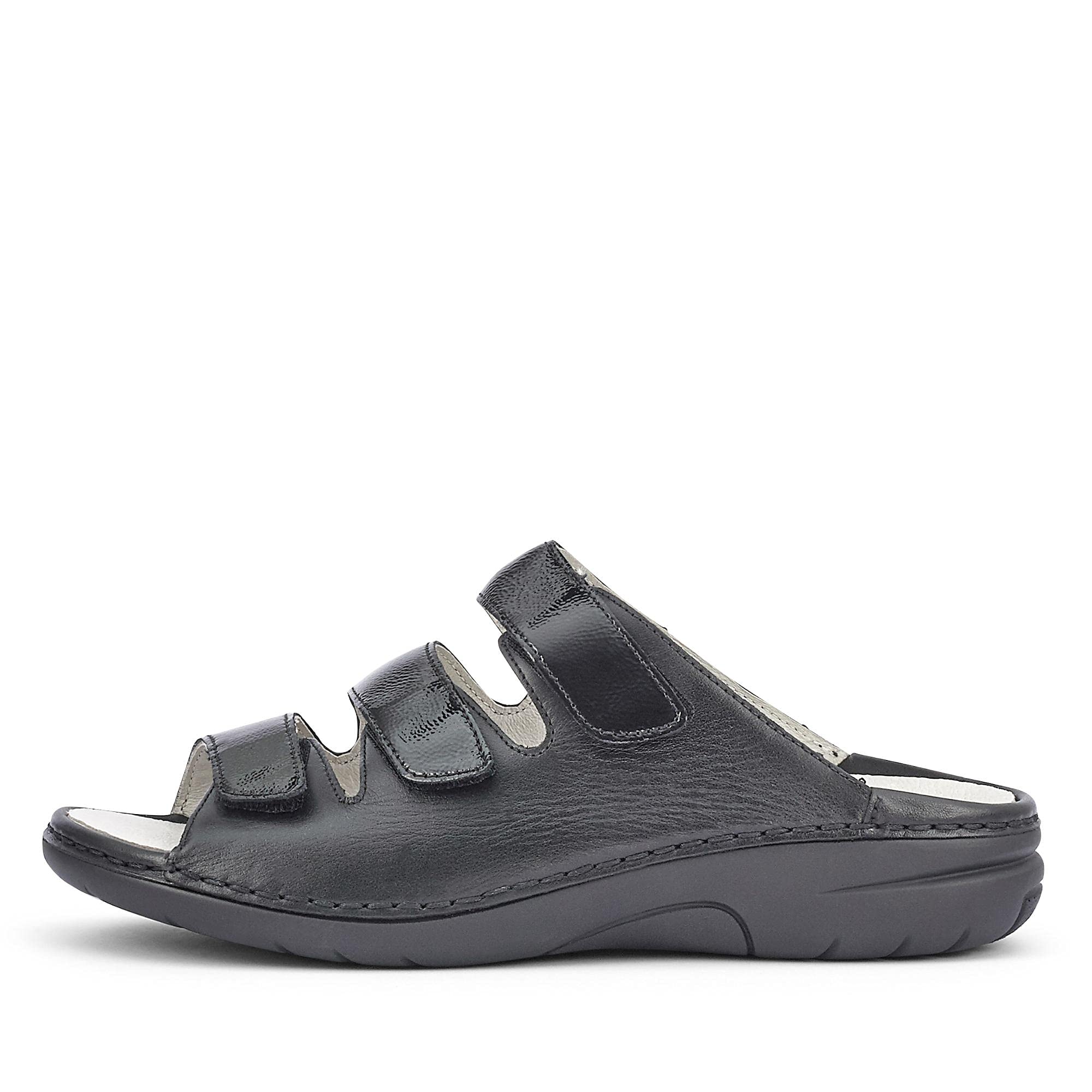 Waldläufer Gunna Black Leather Ankle Boots for Men & Women | Comfortable & Stylish for Outdoor Walking, Hiking & Casual Wear